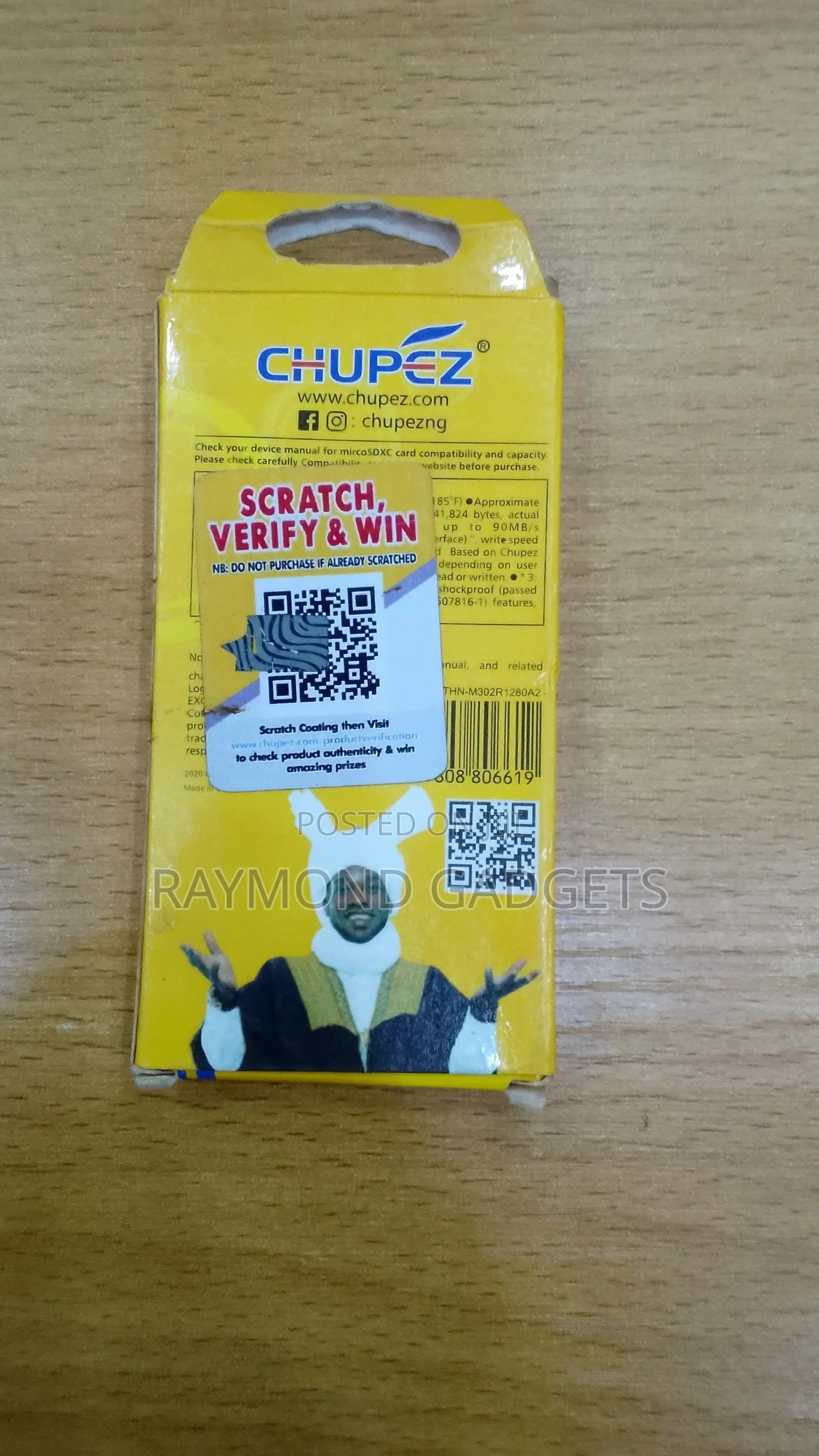 Chupez 32GB Anti-Virus Class 10 MicroSD Memory Card