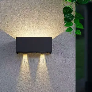 Dual Bottom Spot Outdoor Wall Light