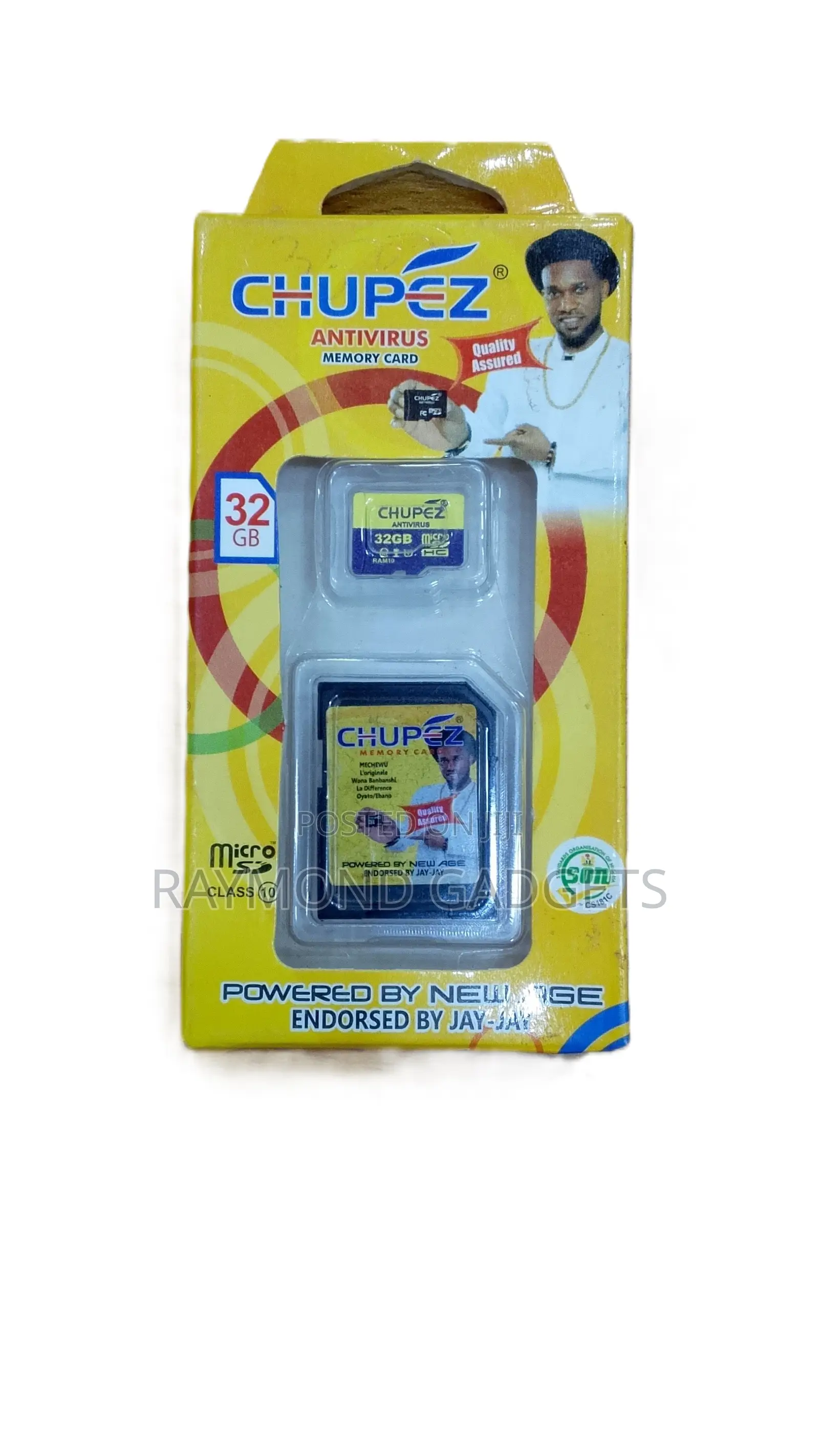 Chupez 32GB Anti-Virus Class 10 MicroSD Memory Card