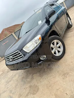 Toyota Highlander 4x4 2008 Black