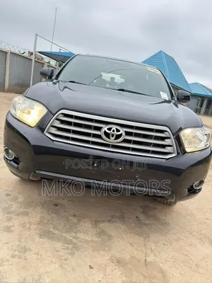 Toyota Highlander 4x4 2008 Black