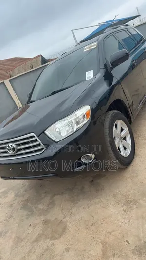 Toyota Highlander 4x4 2008 Black
