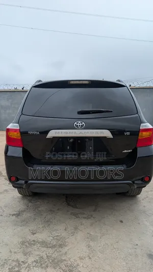 Toyota Highlander 4x4 2008 Black