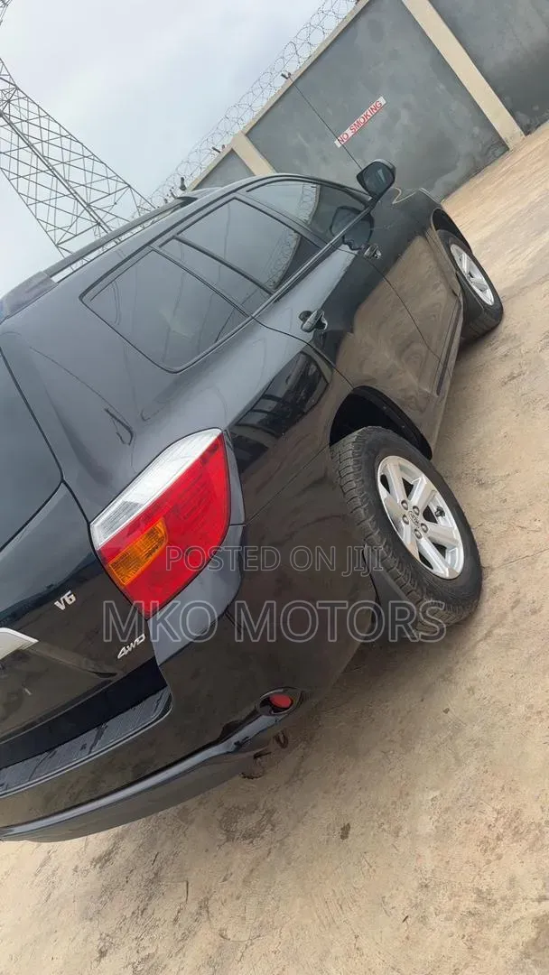Toyota Highlander 4x4 2008 Black