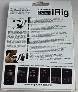 IK Multimedia AmpliTube iRig Guitar Interface Adapter