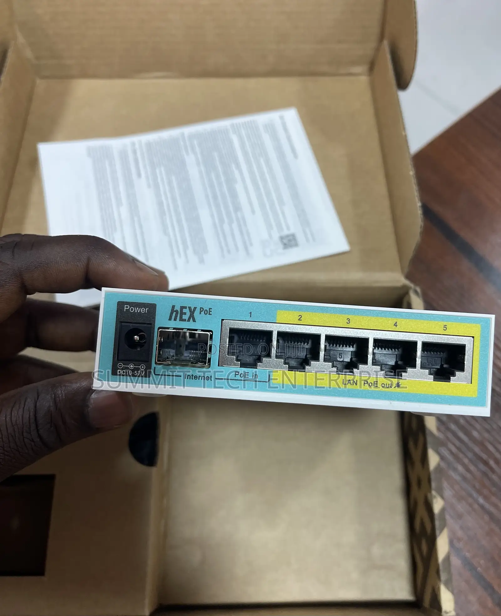 Mikrotik Hex Poe RB960PGS
