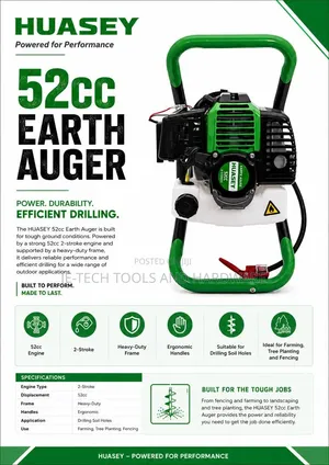 HUASEY 52cc Earth Auger