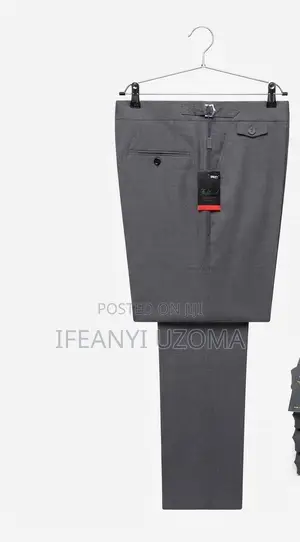 Classic Quality Men Beltless Trousers
