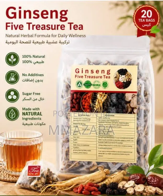 Ginseng Five Treasures Tea