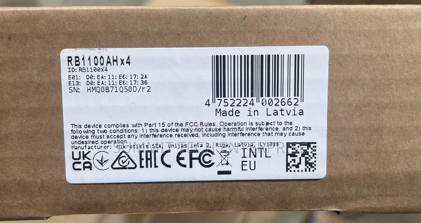 Mikrotik RB1100AHX4