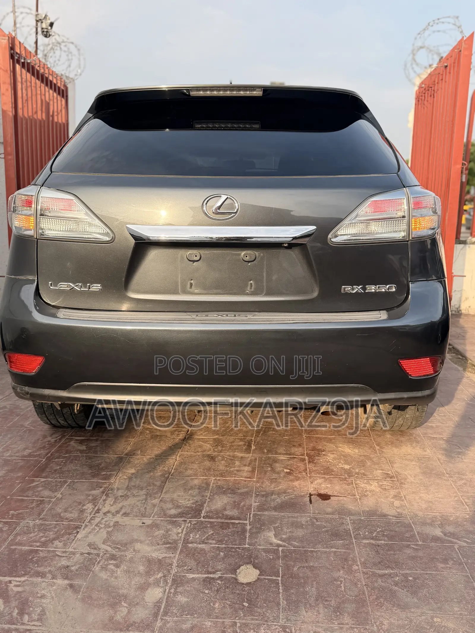 Lexus RX 350 2011 Gray