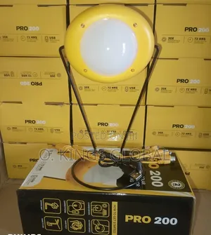 Pro 200, High Performance Solar Lantern With USB Port for Phone Charge
