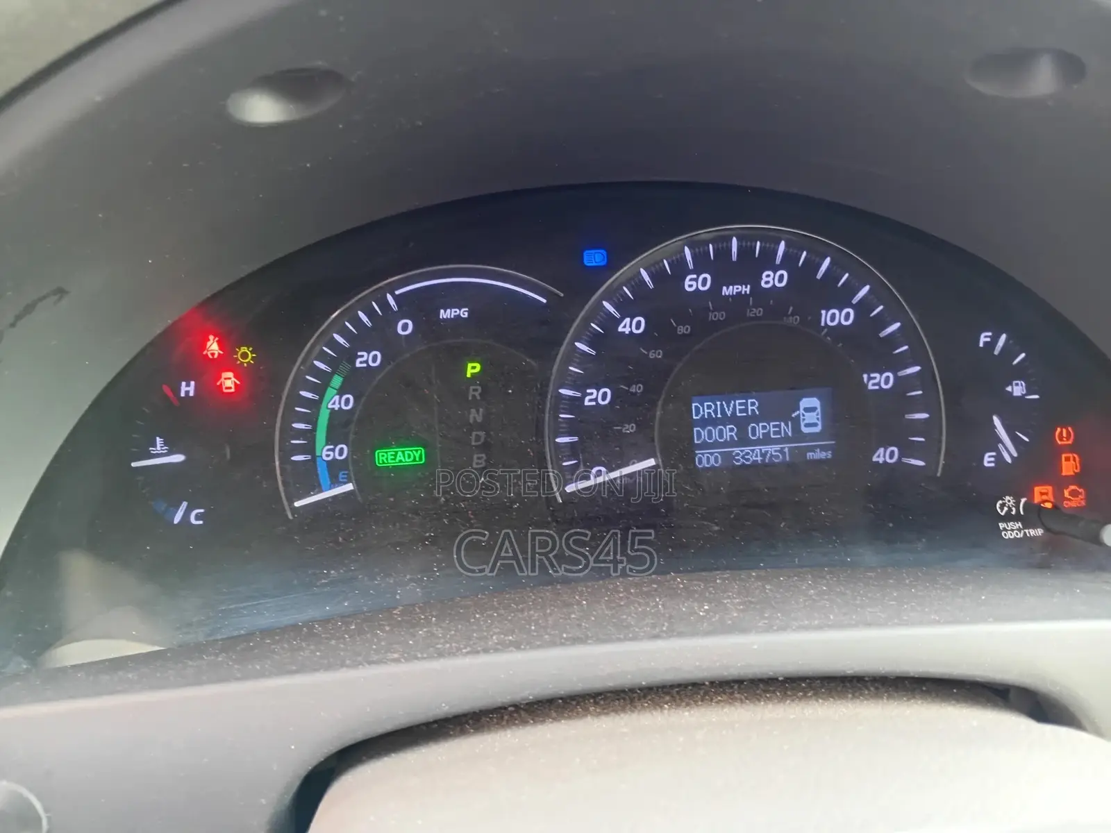 Toyota Camry Hybrid 2011 Black
