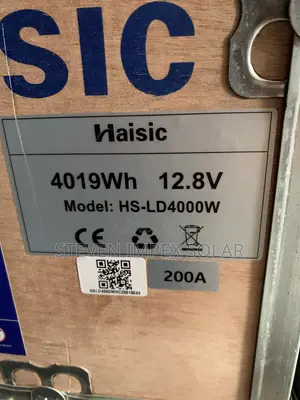 HAISIC Ion Lithium Batteries 4kwh 12v