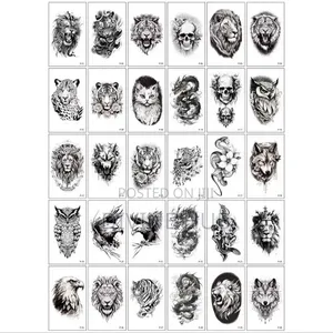 Waterproof Temporary Tattoo Stickers 3-5 Days | Divine Hub