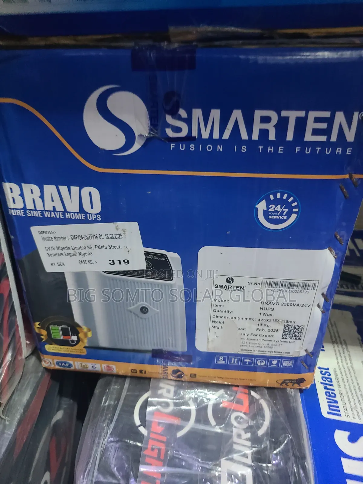 2.5kva/24v Smarten Inverter