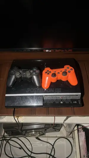 PS3 With 3 Games and 2 Pads