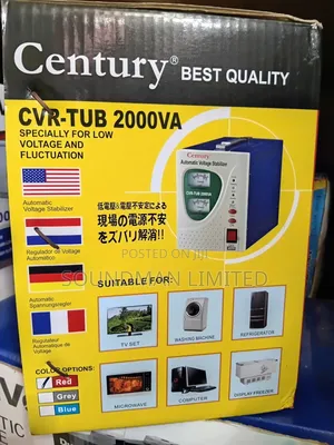 Century Automatic Voltage Stabilizer 2000w CVR-TUB 2000VA