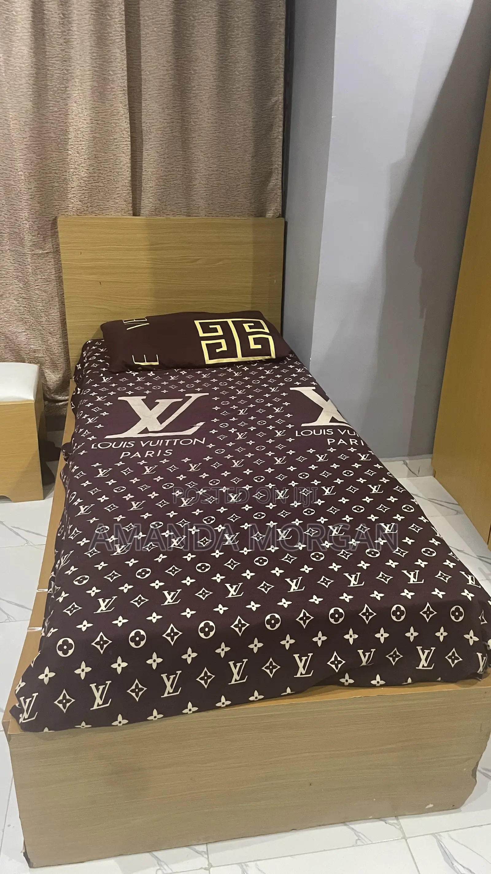 Bed and Bed Frame