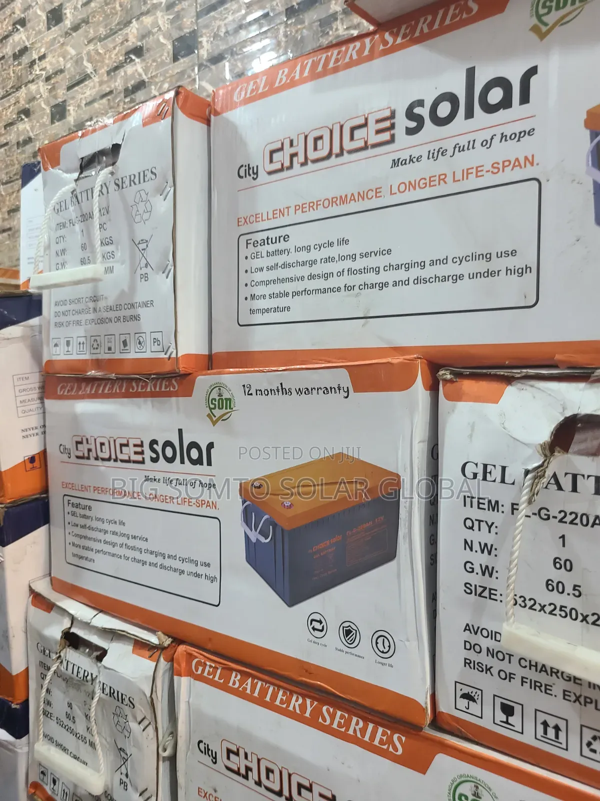 220ah/12v Choice Dry Cell Battery