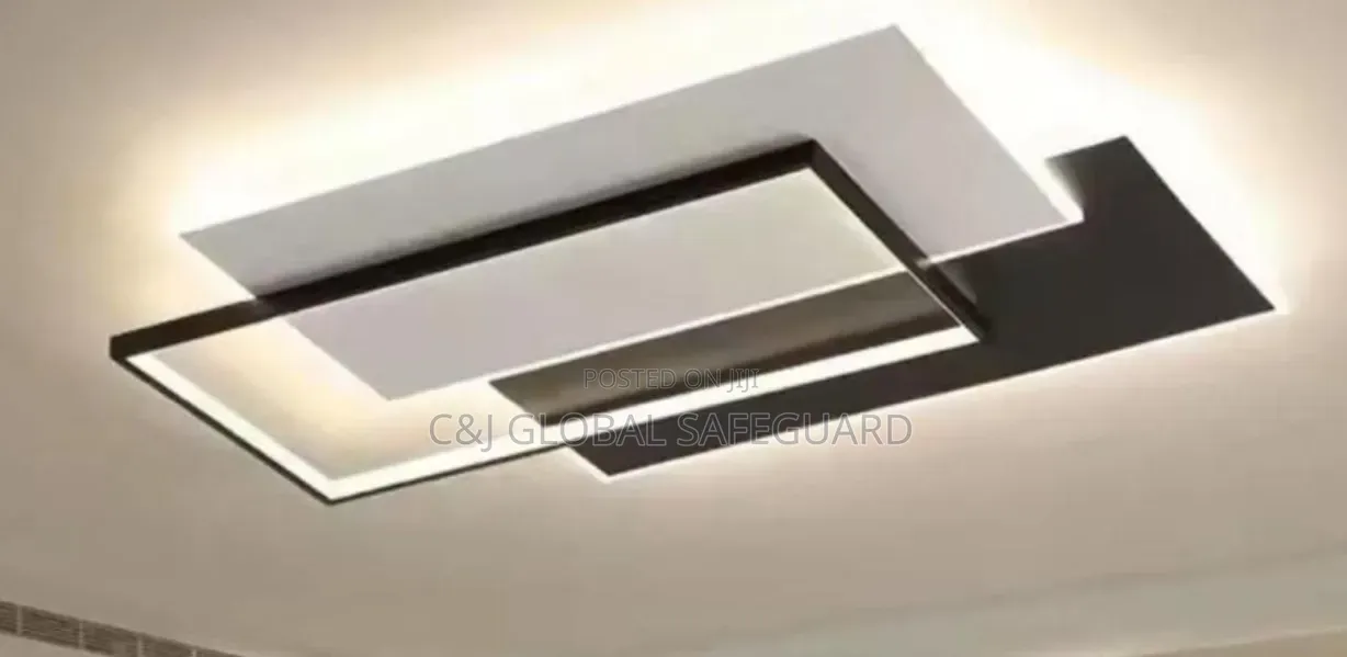 Geometric Led Chandelier