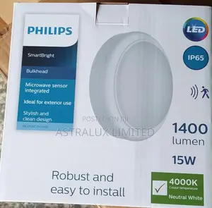 Philips 15w Smart Bright Bulk Head With Sensor