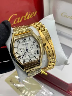 Affordable Cartier Watch and Bracelet Set