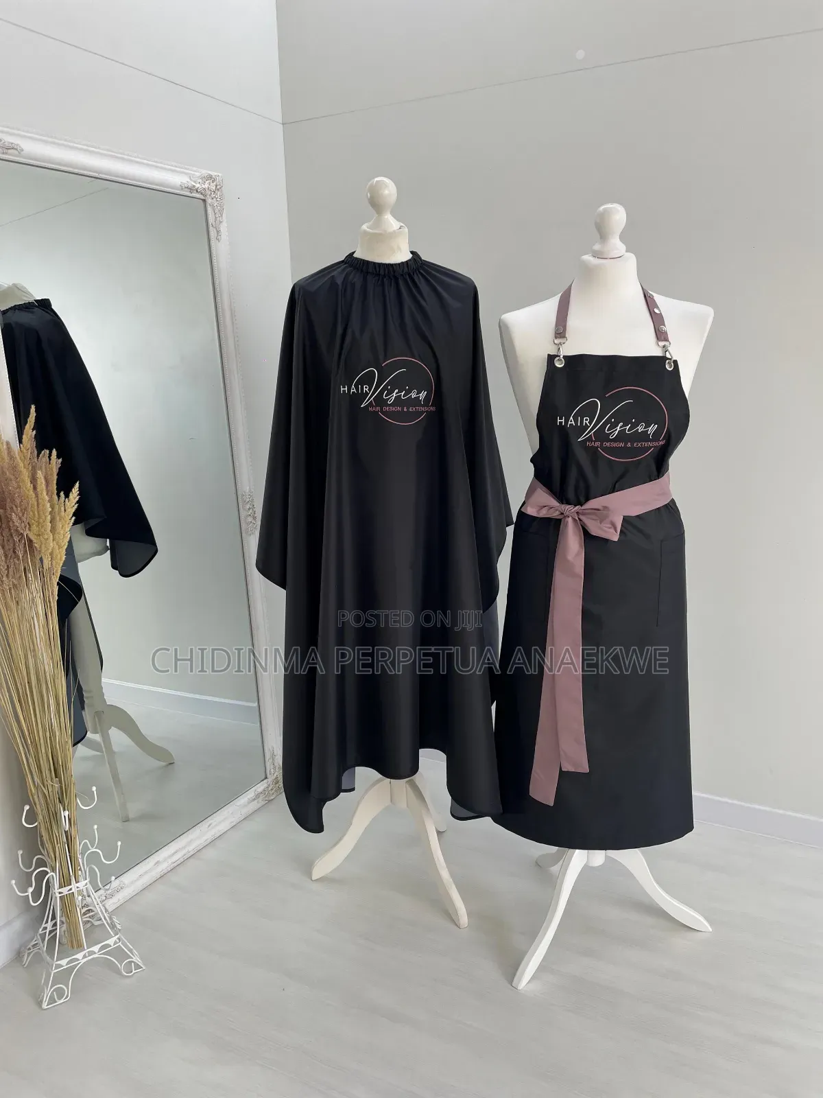 Customised Saloon Apron and Cape
