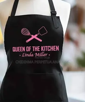 Customised Saloon Apron and Cape