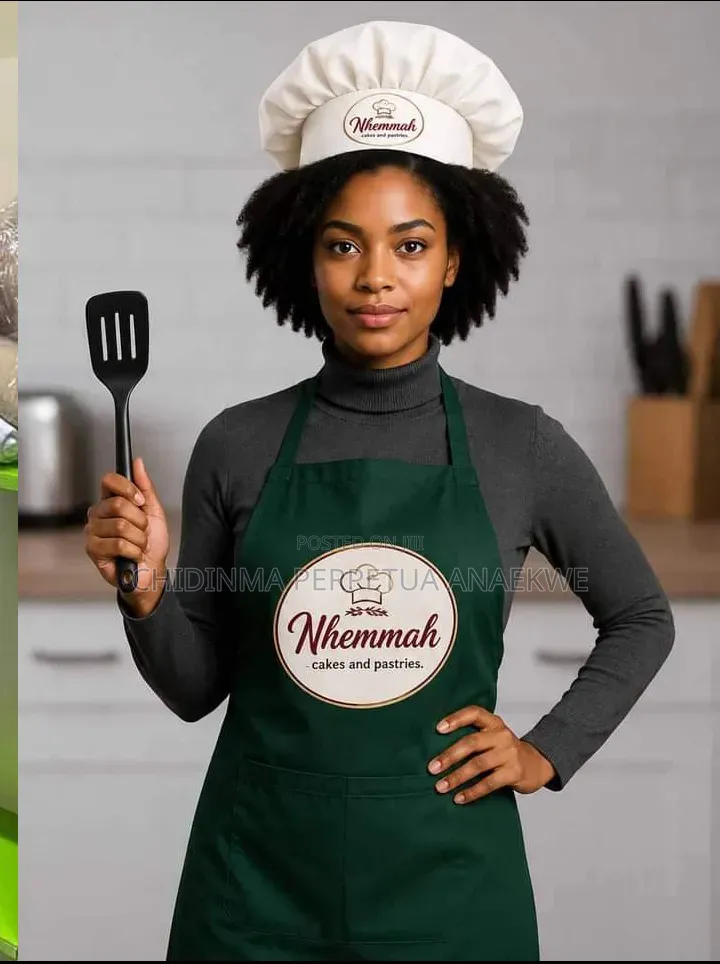 Customised Saloon Apron and Cape