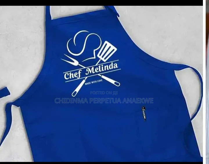 Customised Saloon Apron and Cape