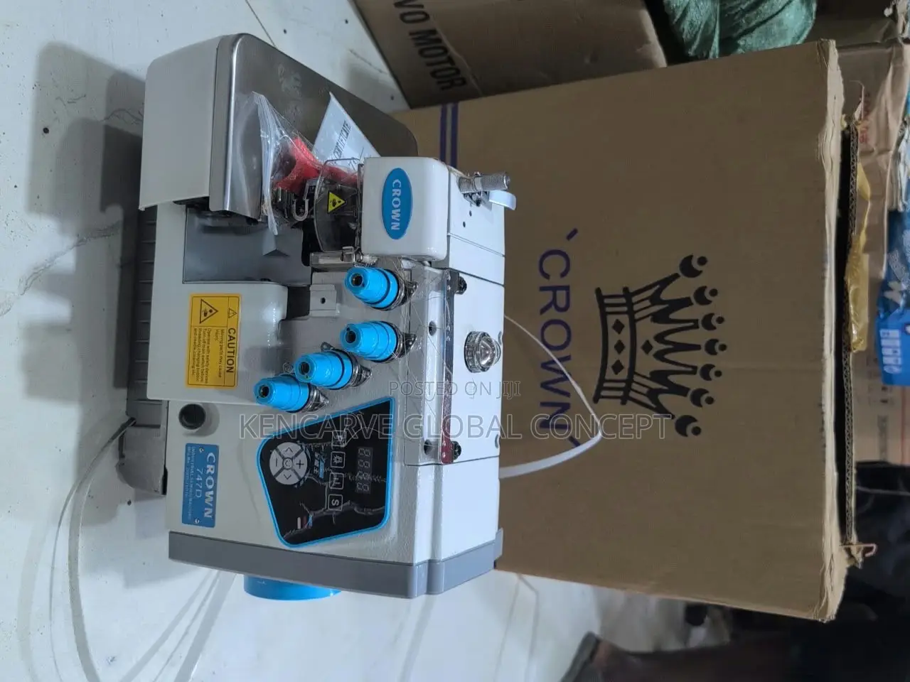 Crown 747d Industrial Overlock Machine
