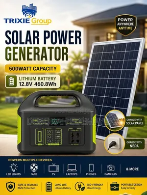 PORTABLE POWER STATION – EG0010Li | 500W OUTPUT | LiFePO4 BATTERY