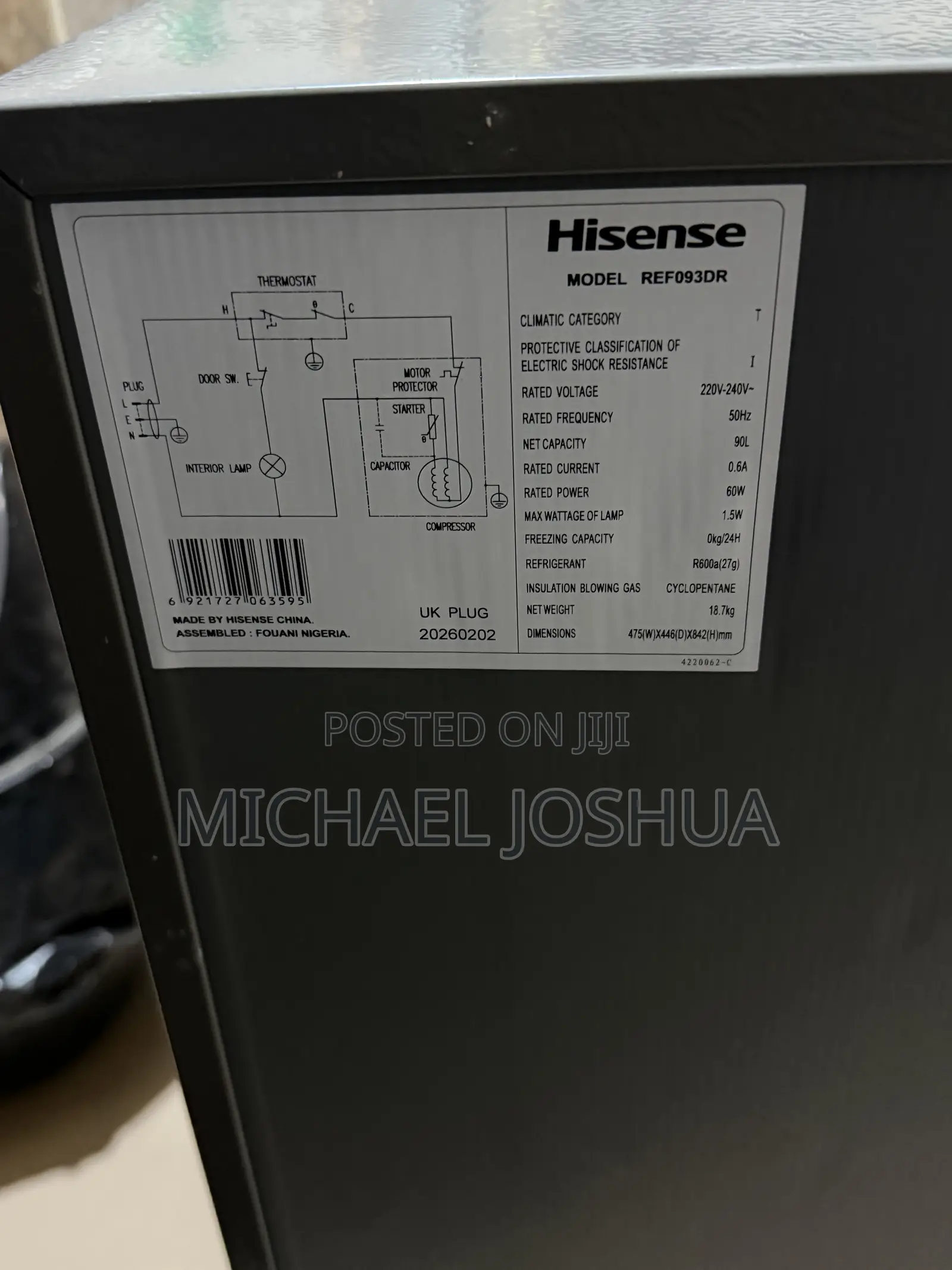 Hisense Chest Refrigerator
