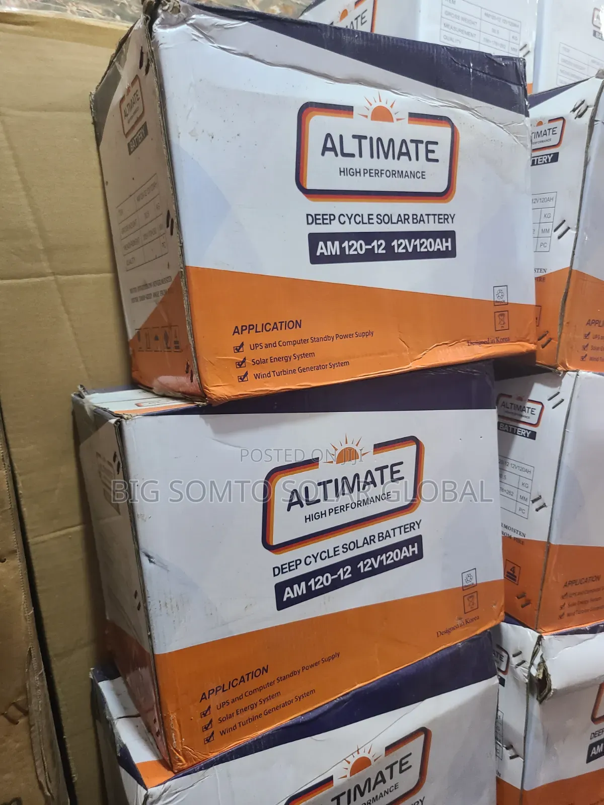120ah/12v Altimate Dry Cell Battery