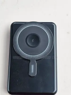 Fairly Used 10000mah Black Magnetic Wireless Power Bank
