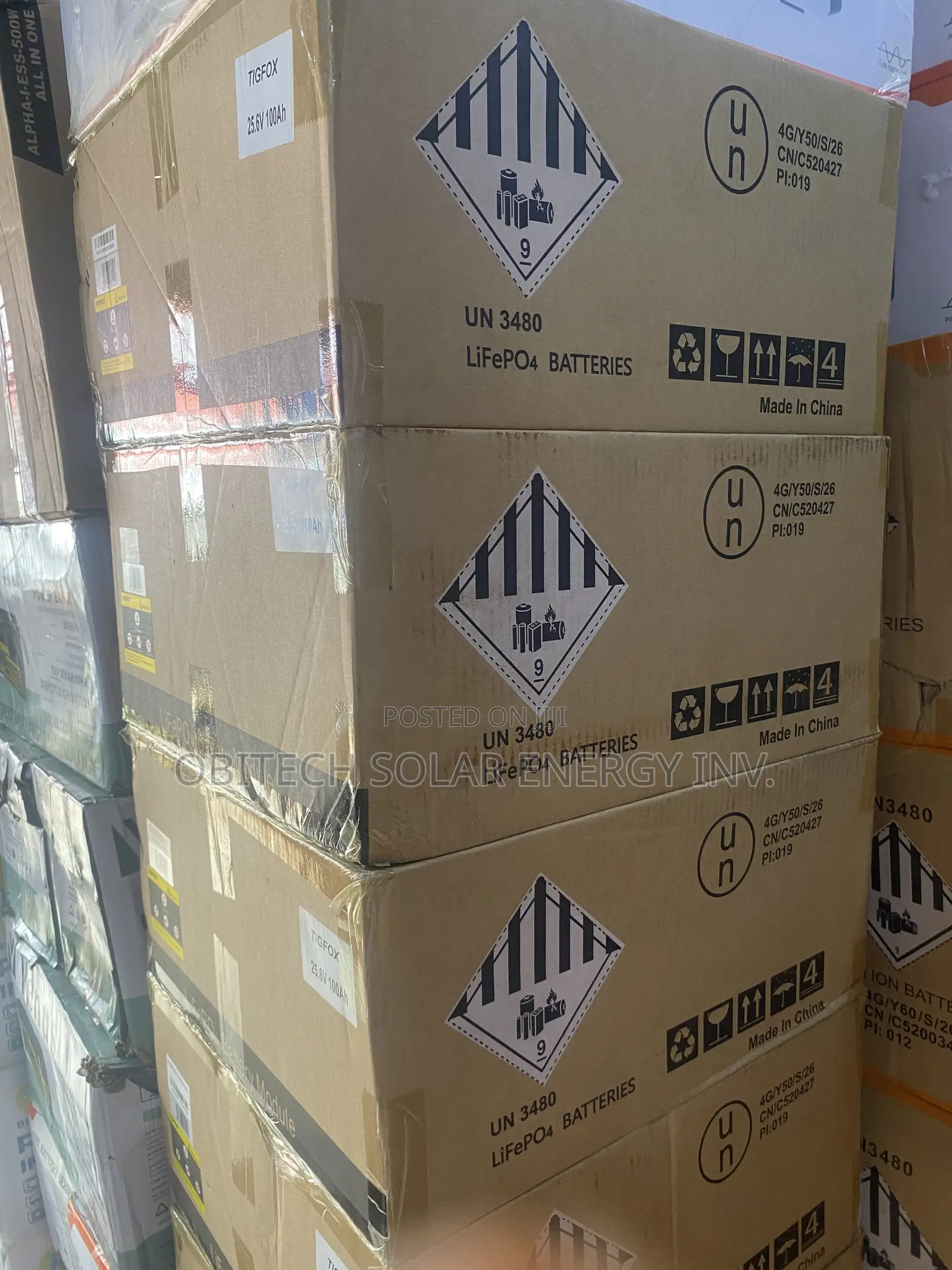 2.5kwh 24V Tigfox Lithium Battery