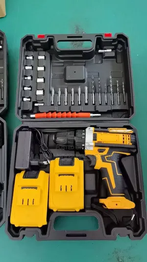 Tool Box: Rechargeable Cordless Power Drill Set