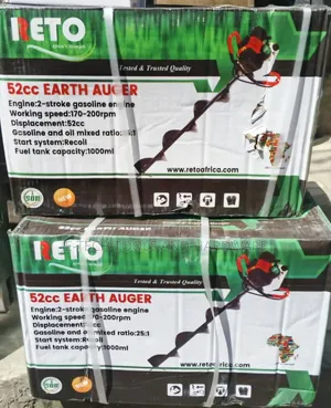 52cc 2-Stroke Gasoline Earth Auger Engine