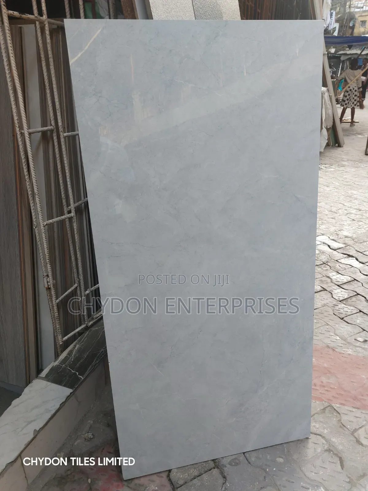 60by120 Tiles Light Grey Colour