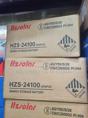 2.5kwh/24v Hzsolar Lithium Battery