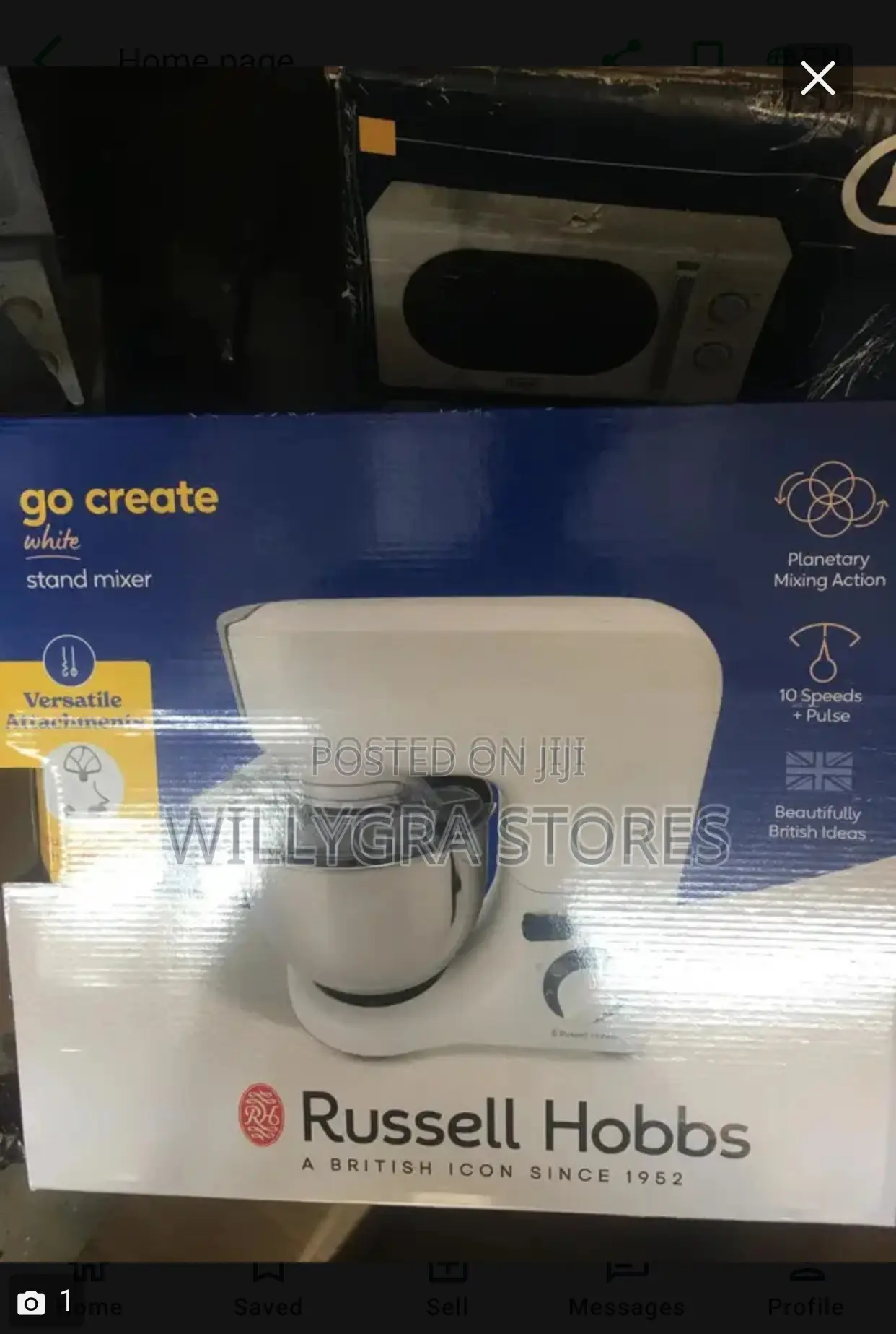 Russell Hobbs Go Create Stand Mixer