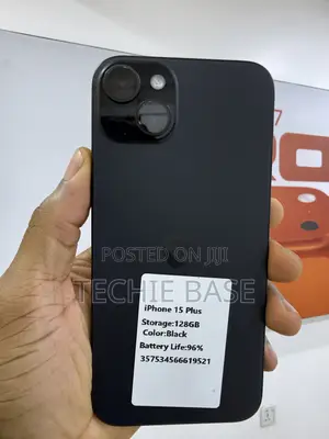 Apple iPhone 15 Plus 128 GB Black
