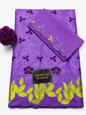 *Dyed Wagamba10 5 Yard - Switzerland 180cm Shadda Men Lace