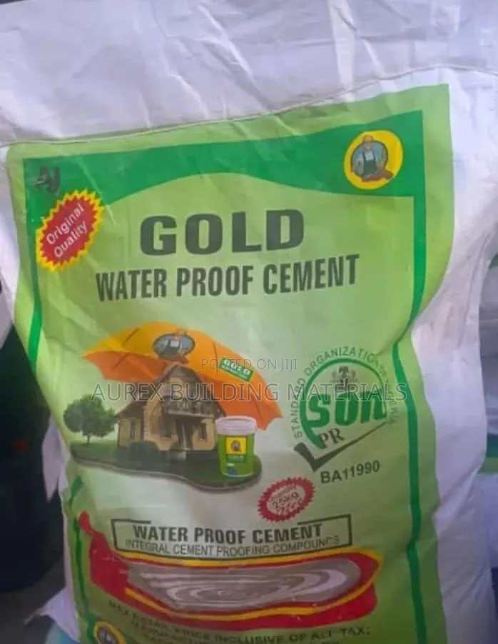Gold Waterproof Cement 25kg