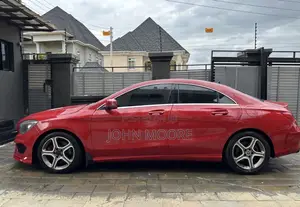 Mercedes-Benz CLA-Class CLA 250 Sedan 2018 Red
