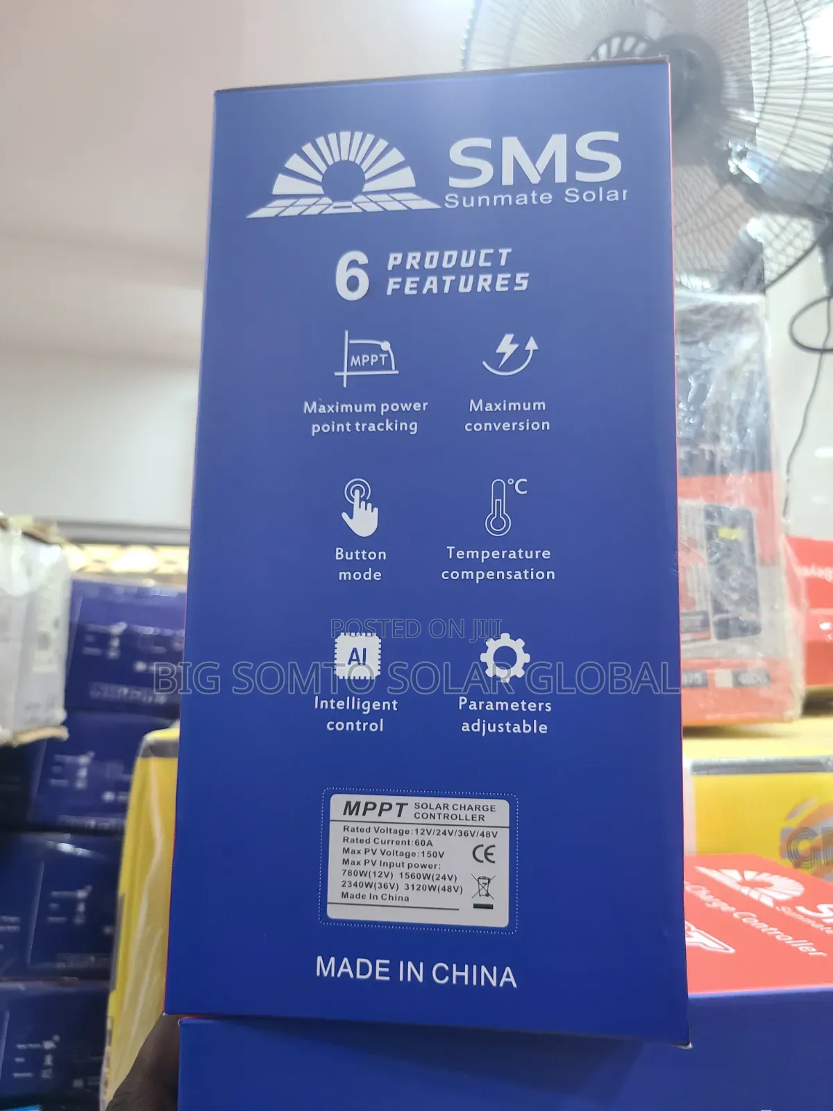60ah/48v SMS Charge Controller