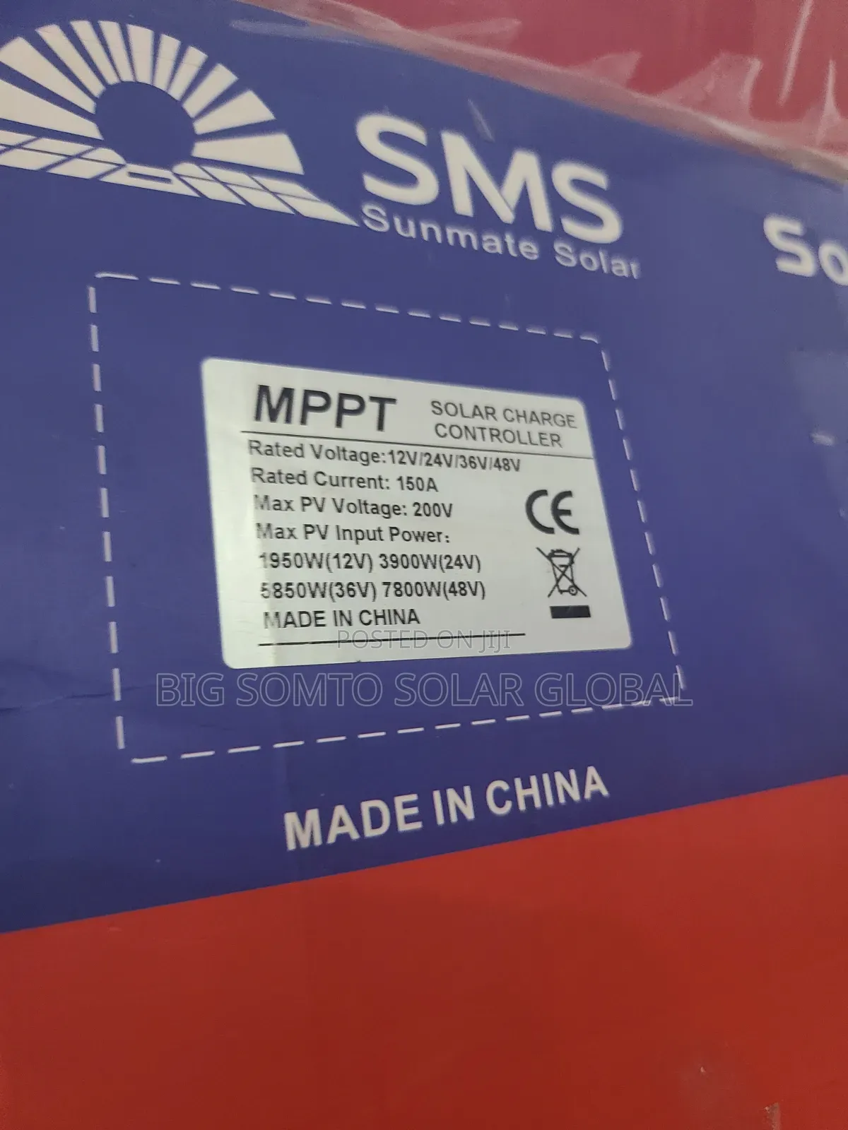150ah/48v SMS Charge Controller