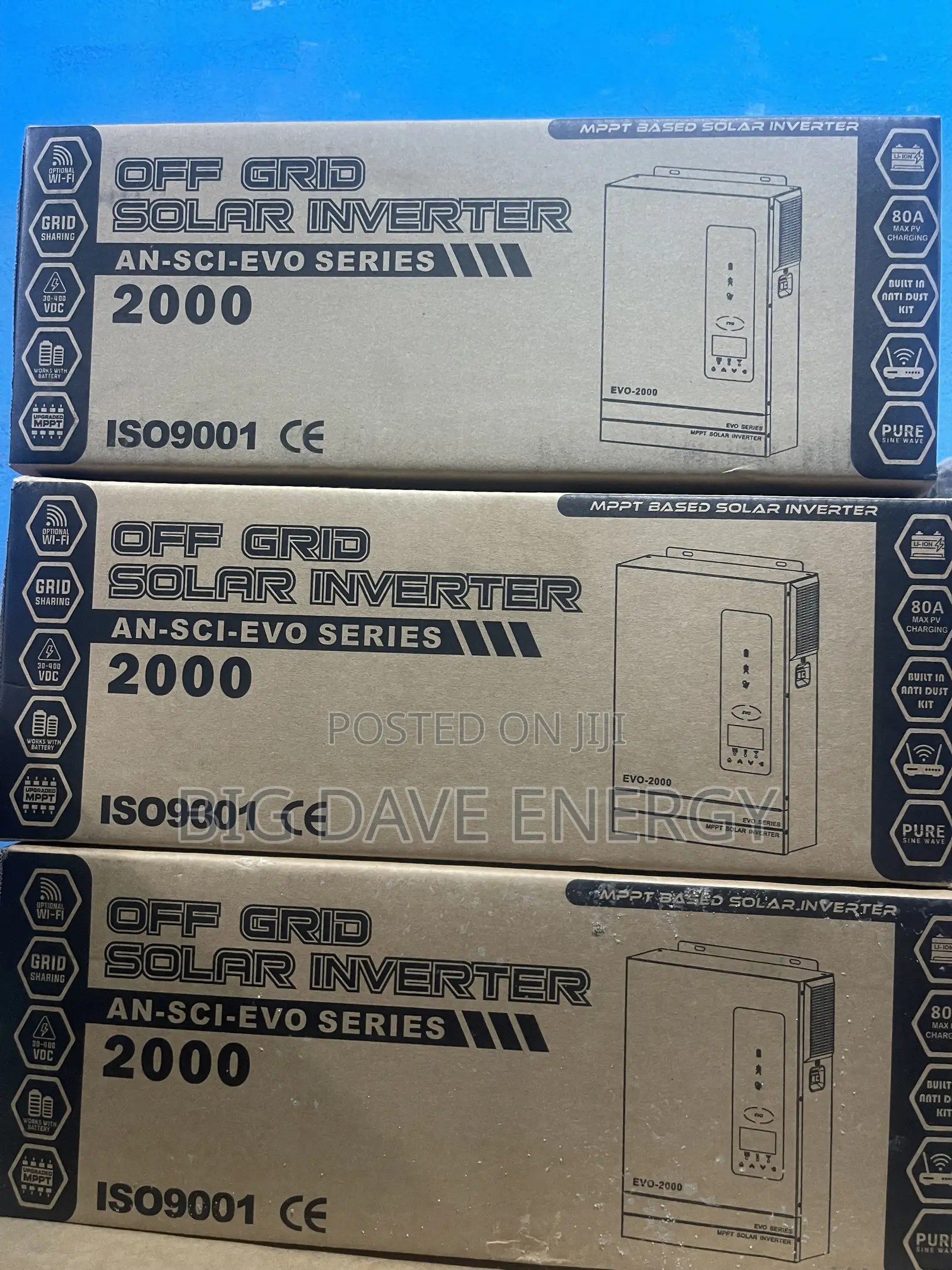 2kva 2000w 12v Arnen Hybrid Inverter