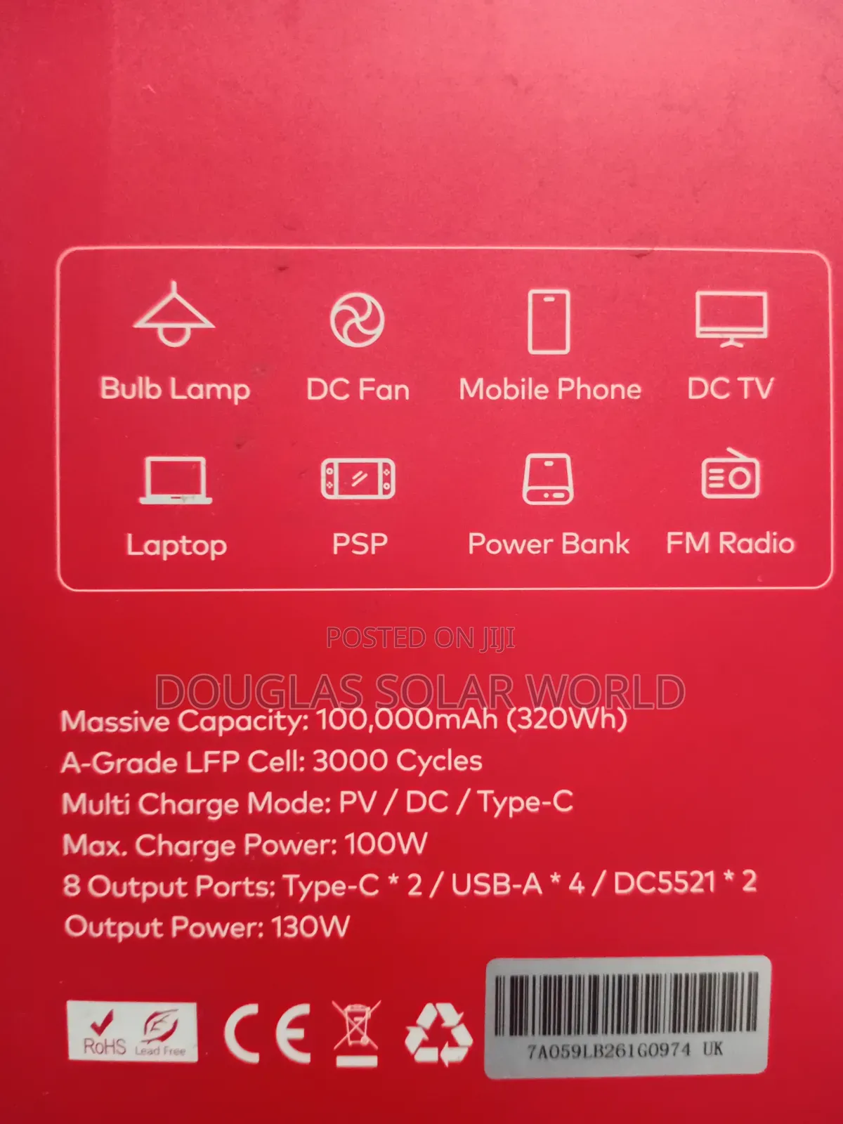 Itel 100,000mAh Power Go